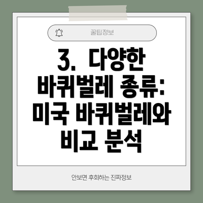 3.  다양한 바퀴벌레 종류: 미국 바퀴벌레와 비교 분석
