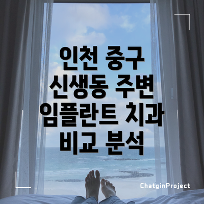 인천 중구 신생동 주변 임플란트 치과 비교 분석
